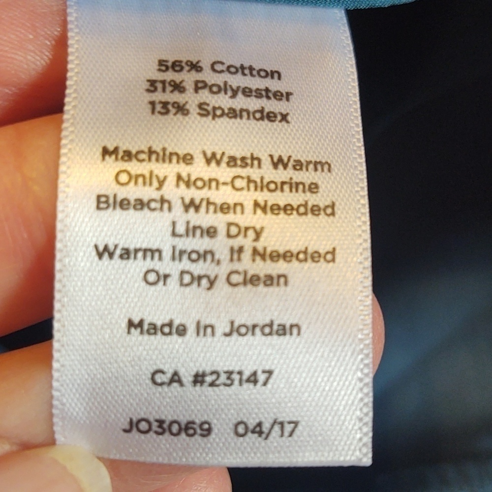 Talbot Women's Pants with ruffle on front pockets - Picture 8 of 9